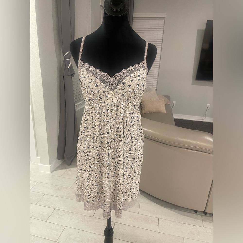 Eberjey Chemise Slip dress Sz Large